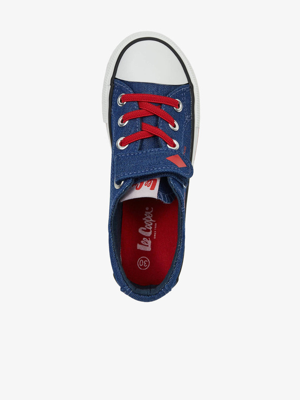 Lee Cooper Modré dětské tenisky Lee Cooper