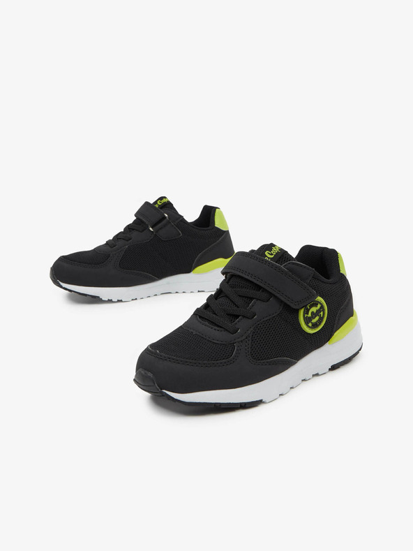 Lee Cooper Černé klučičí tenisky Lee Cooper