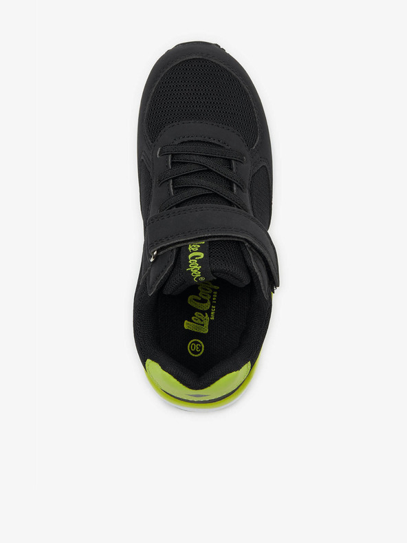 Lee Cooper Černé klučičí tenisky Lee Cooper