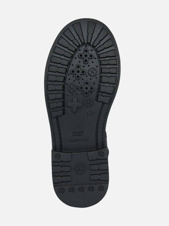 Geox Černá dívčí kotníková obuv Geox Eclair