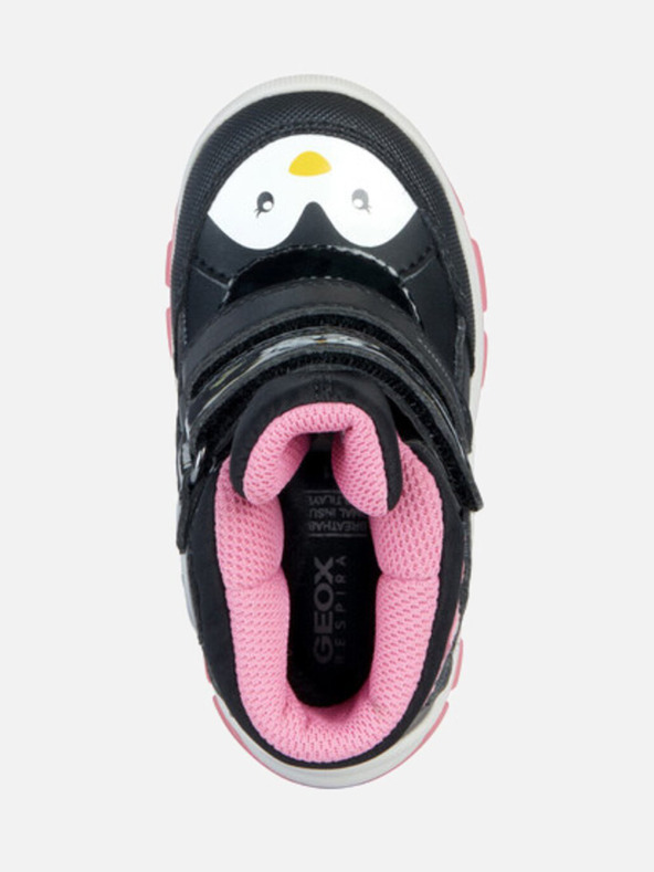 Geox Černá dívčí kotníková obuv Geox Flanfil ABX