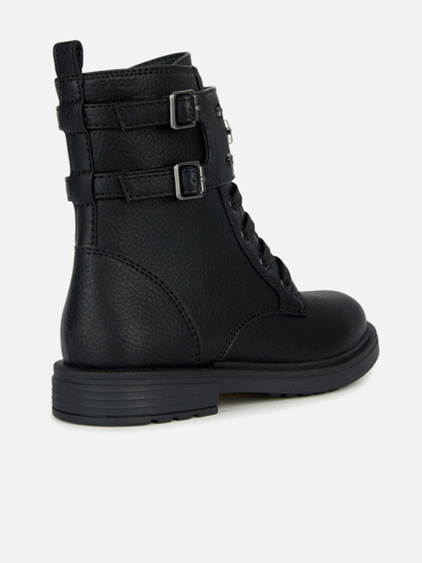 Geox Černá dívčí kotníková obuv Geox Eclair