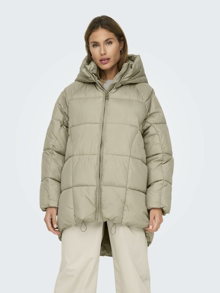 ONLY Béžová dámská zimní prošívaná bunda ONLY Asta