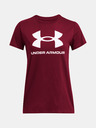 Under Armour Dámské tričko Under Armour UA Rival Logo SS-RED