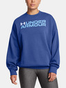 Under Armour Dámská mikina Under Armour Rival Fleece WordmarkOS Crew-BLU