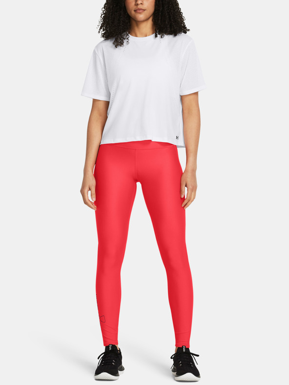 Under Armour Dámské legíny Under Armour Tech Branded Legging-RED