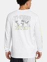 Under Armour Pánské tričko Under Armour Curry HW Verbiage LS Tee-WHT