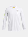 Under Armour Pánské tričko Under Armour Curry HW Verbiage LS Tee-WHT