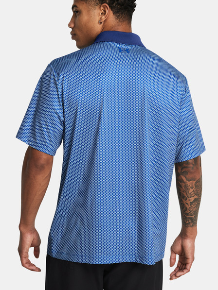 Under Armour Pánské tričko Under Armour UA Matchplay Printed Polo-BLU