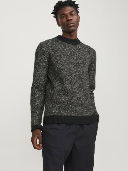 Jack & Jones Černý pánský svetr Jack & Jones Sapce