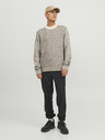 Jack & Jones Béžový pánský svetr Jack & Jones Space