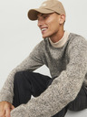 Jack & Jones Béžový pánský svetr Jack & Jones Space