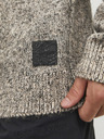 Jack & Jones Béžový pánský svetr Jack & Jones Space