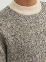 Jack & Jones Béžový pánský svetr Jack & Jones Space