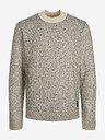 Jack & Jones Béžový pánský svetr Jack & Jones Space