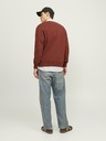 Jack & Jones Hnědá pánská mikina Jack & Jones JORVESTERBRO