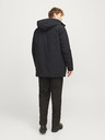 Jack & Jones Černá pánská parka Jack & Jones Keen