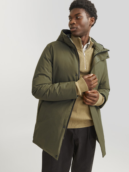 Jack & Jones Khaki pánská parka Jack & Jones Keen