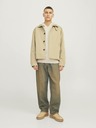 Jack & Jones Krémová pánská mikina s kapucí Jack & Jones Aero