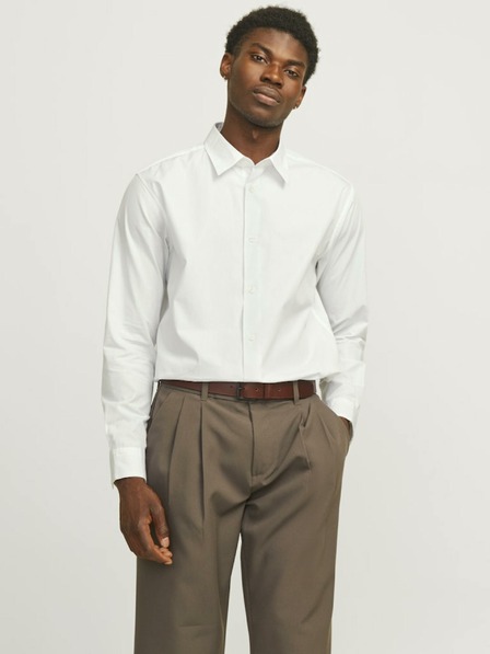 Jack & Jones Bílá pánská košile Jack & Jones Bushwick