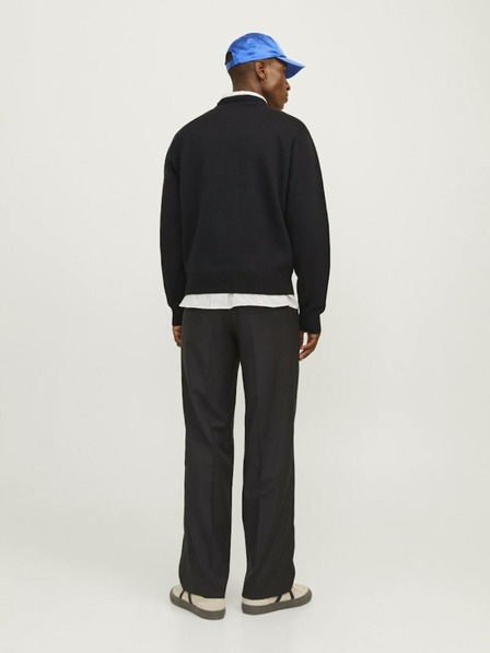 Jack & Jones Černý pánský svetr Jack & Jones Vester