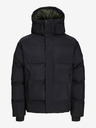 Jack & Jones Černá pánská zimní prošívaná bunda Jack & Jones Alpha