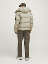 Jack & Jones Béžová pánská zimní prošívaná bunda Jack & Jones Alpha