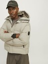 Jack & Jones Béžová pánská zimní prošívaná bunda Jack & Jones Alpha