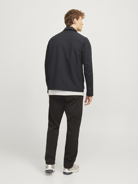 Jack & Jones Černá pánská lehká bunda Jack & Jones Aero