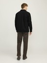 Jack & Jones Černá pánská lehká košilová bunda Jack & Jones Raymond