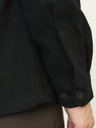 Jack & Jones Černá pánská lehká košilová bunda Jack & Jones Raymond
