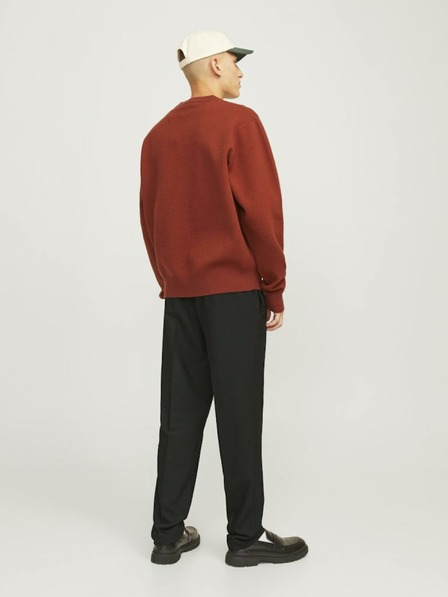 Jack & Jones Černé pánské chino kalhoty Jack & Jones Tace