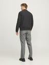Jack & Jones Šedé pánské chino kalhoty Jack & Jones Tace
