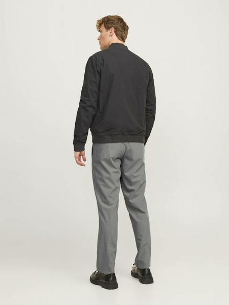 Jack & Jones Šedé pánské chino kalhoty Jack & Jones Tace