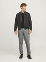 Jack & Jones Šedé pánské chino kalhoty Jack & Jones Tace