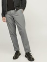 Jack & Jones Šedé pánské chino kalhoty Jack & Jones Tace