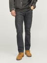 Jack & Jones Černé pánské straight fit džíny Jack & Jones Chris