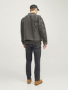 Jack & Jones Černé pánské straight fit džíny Jack & Jones Chris