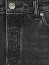Jack & Jones Černé pánské straight fit džíny Jack & Jones Chris