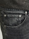 Jack & Jones Černé pánské straight fit džíny Jack & Jones Chris