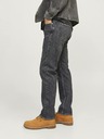 Jack & Jones Černé pánské straight fit džíny Jack & Jones Chris