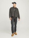 Jack & Jones Černé pánské straight fit džíny Jack & Jones Chris