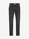 Jack & Jones Černé pánské straight fit džíny Jack & Jones Chris