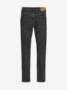 Jack & Jones Černé pánské straight fit džíny Jack & Jones Chris