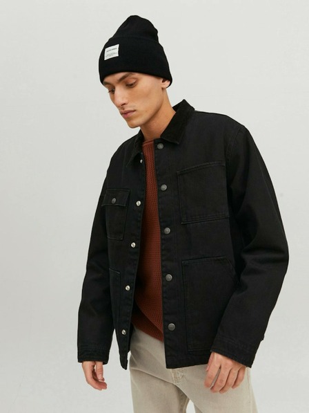 Jack & Jones Černá čepice Jack & Jones Clong