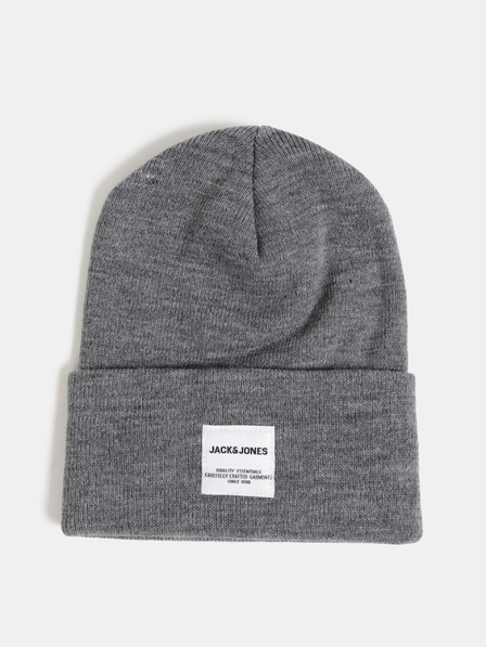 Jack & Jones Šedá čepice Jack & Jones Clong
