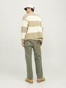 Jack & Jones Khaki pánské kalhoty Jack & Jones Eddie