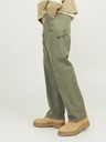 Jack & Jones Khaki pánské kalhoty Jack & Jones Eddie