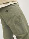 Jack & Jones Khaki pánské kalhoty Jack & Jones Eddie