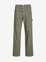 Jack & Jones Khaki pánské kalhoty Jack & Jones Eddie